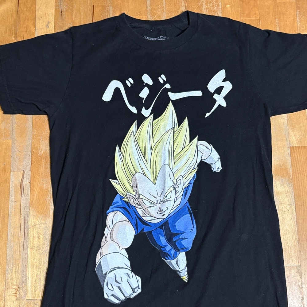Dragonball Z Vegeta graphic Tshirt